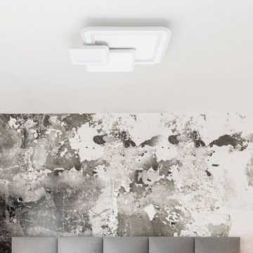 Plafoniera LED 90W, Alb, Retro v2, Kelektron – fotografie suplimentară de catalog