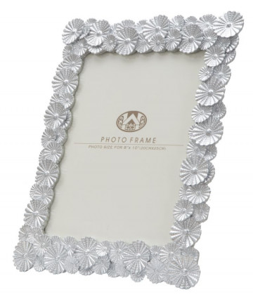 Rama foto argintie din polirezina, 20x25 cm, Phix Silver Mauro Ferretti - Img 3