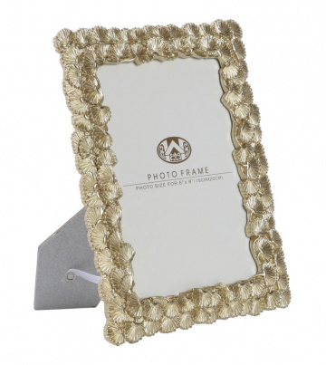 Rama foto aurie din sticla si rasina, 20,2 x 1,8 x 25 cm, Tame Mauro Ferreti