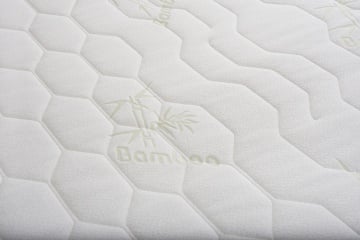 Saltea cu memorie si arcuri Bambus Super Confort Pocket Multilayer 140x200, inaltime 25 cm, husa matlasata, sistem 3D, manere, fermitate medie - Img 5