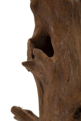 Sculptură Akar din Teak Reciclat, 23x27x64 cm, Mauro Ferretti - Img 4