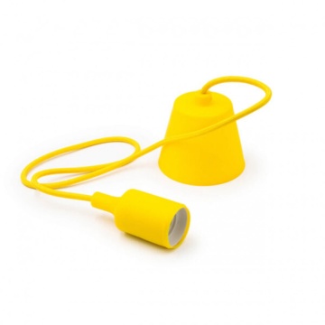 Suport lampa Deco, galben, Soclu E27, Max 60W, Kelektron – cadru de prezentare secundar