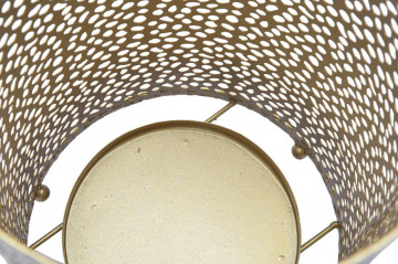 Suport umbrele auriu din metal, ∅ 24 cm, Glam Mauro Ferretti - Img 4