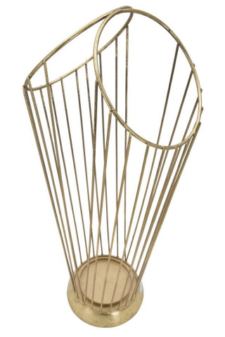 Suport umbrele auriu din metal, 25,5x18,5x60 cm, Stick Mauro Ferretti - Img 5