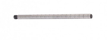 Suport vertical pentru rafturi depozitare modulare crom din metal, 45 cm, Lux Bizzotto