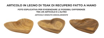 Tava pentru accesorii din lem de teak, 15x17x3.5 cm, Kiha, Mauro Ferretti - Img 4