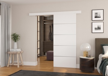 Ușă glisantă TONY – 86x1.6x205 cm – Alb