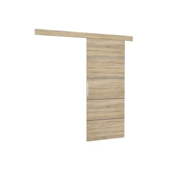 Ușă glisantă TONY – 96x1.6x205 cm – Sonoma - Img 2