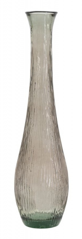 Vaza decorativa din sticla reciclata, ø 25 x H99 cm, Jarron Arabe Mauro Ferreti - Img 1