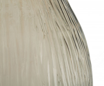 Vaza decorativa transparenta din sticla reciclata, ø 34 cm, Slim Mauro Ferreti - Img 3