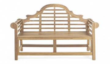 Banca din lemn de teak, maro natur, 150x63x104 cm, Veradero Bizzotto - Img 3