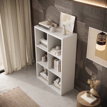 Bibliotecă, 77x113.5 cm, Cleo IV, ADRK Furniture – cadru suplimentar de prezentare