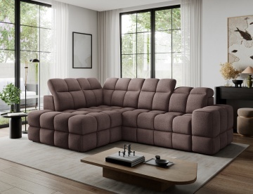 Colțar Bronon left-hand extensibil, 296x200x109 cm, orientare stânga – Tonall 22 - Img 5