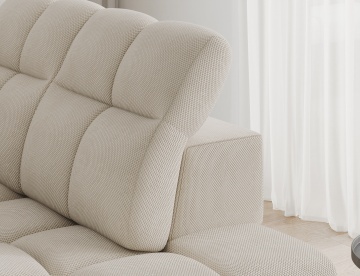 Colțar Bronon right-hand extensibil, 296x200x109 cm, orientare dreapta – Calmora 18 - Img 9