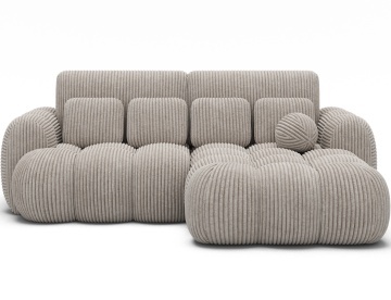 Colțar Covelion extensibil, 260x167x105 cm, orientare dreapta – Modullo 01