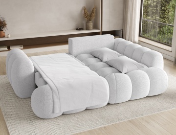 Colțar Cozion extensibil, 267x165x105 cm, orientare dreapta – Royal 01 - Img 8