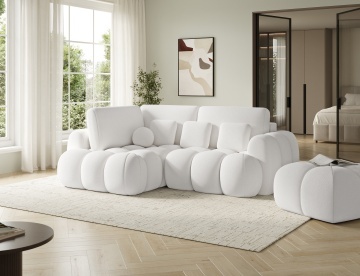 Colțar Cozion extensibil, 267x165x105 cm, orientare stânga – Paolli 01 - Img 6