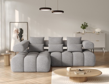Colțar extensibil electric ELTAP Levvi Stânga 260x184 cm | Funcție pat 110x187 | Design modern premium - Img 7
