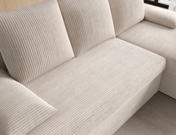 Colțar Gino extensibil, 201x143x90 cm – Jarell 18 – cadru de catalog cu produsul