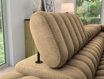Colțar Kanedo extensibil, 269x204x86 cm, orientare dreapta – Nube 20 – cadru de catalog cu produsul