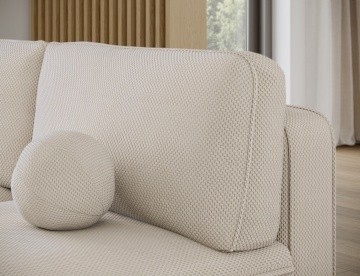 Colțar Livosa extensibil, 220x144x93 cm, orientare stânga – Calmora 18 – imagine alternativă de prezentare