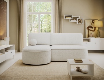 Colțar Livosa extensibil, 220x144x93 cm, orientare stânga – Royal 01 – fotografie de produs din catalog