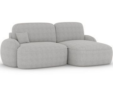 Colțar Tesalia extensibil, 247x150x93 cm, orientare dreapta – Calmora 04 - Img 4