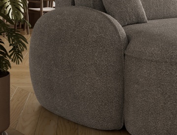 Colțar Tesalia extensibil, 247x150x93 cm, orientare dreapta – Royal 04 - Img 9