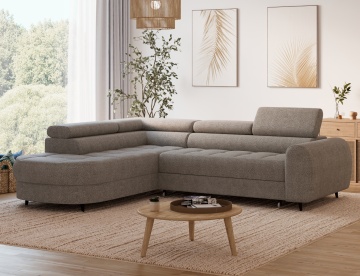 Colțar Vesteria left-hand extensibil, 279x215x72 cm – Royal 20 - Img 5