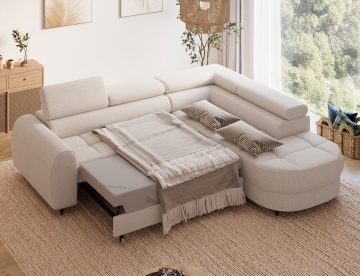 Colțar Vesteria right-hand extensibil, 279x215x72 cm – Tonall 18 - Img 7