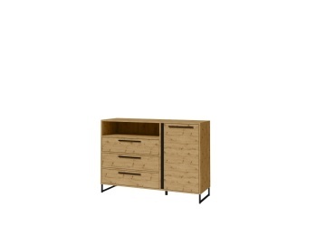 Comoda 130x40x90 cm, Aria, ADRK Furniture - Img 3