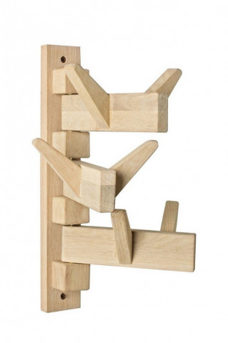 Cuier alb cu 6 agățători, Daiki Yes