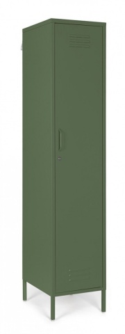 Dulap cu o usa, verde, 46x38x185 cm, Cambridge, Yes - Img 1