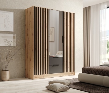 Dulap cu oglinzi, Neri, ADRK Furniture - Img 12