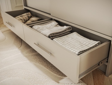 Dulap cu uși glisante Estantte II, 150x60x200 cm – Cashmere – imagine de catalog suplimentară