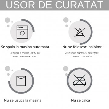 Husa elastica pentru fotoliu si o fata de perna cadou, spandex / poliester, albastru, S01 - Img 2
