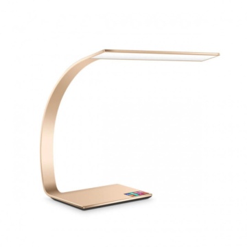 Lampa de masa LED Flex G1, auriu, Max 14W, dimabil, lumina calda / rece / neutra, Kelektron – fotografie alternativă de produs