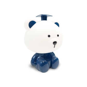 Lampa de veghe pentru copii Cute Pet Bear 2, 1x E14 / 7W / 12V, alb / albastru, Kelektron - Img 2