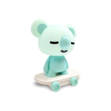 Lampa de veghe pentru copii Cute Pet Koala 3, 1x E14 / 7W / 12V, verde, Kelektron - Img 2