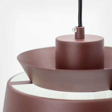 Lampa suspendata Turbine C, Soclu E27, Max 60W, maro, Kelektron – prezentare de produs din alt cadru