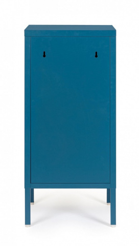 Noptiera cu usa, albastra, 40x35x76 cm, Cambridge, Yes - Img 4