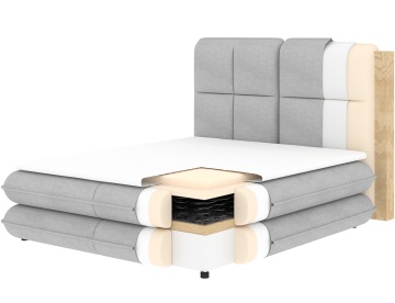 Pat boxspring Tonila, 160x200 cm – Paolli 18 - Img 13