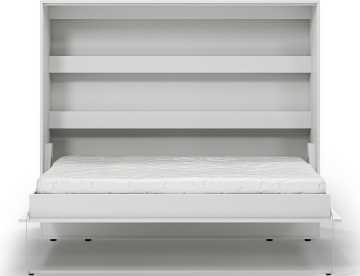 Pat rabatabil Devesto Horizontal Wall 140 alb, 200x140 cm – Alb - Img 4