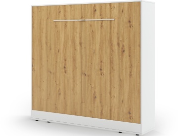 Pat rabatabil Devesto Horizontal Wall 160 Artisan Eiche LED, 200x160 cm – Artisan Eiche - Img 6