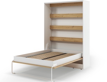 Pat rabatabil Devesto Vertical Wall 140 Artisan Eiche, 140x200 cm – Artisan Eiche - Img 12