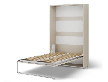 Pat rabatabil Vivario 120 – cu somieră inclusă – 133x40x213 cm – Cașmir - Img 3