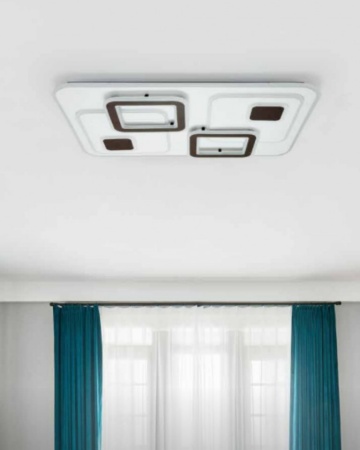 Plafoniera LED 180W, Maro/Alb, Retro, Kelektron – fotografie de prezentare a produsului