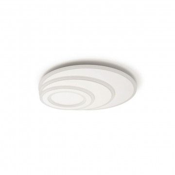 Plafoniera LED Albiorix, Ø45 cm, Alb, Kelektron