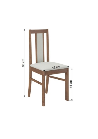 Scaun tapitat, din lemn K75, ADRK Furniture – fotografie de prezentare suplimentară