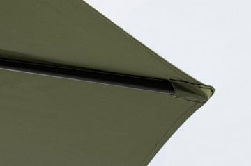 Umbrela de gradina verde olive din poliester si metal, ∅ 300 cm, Texas Bizzotto - Img 6